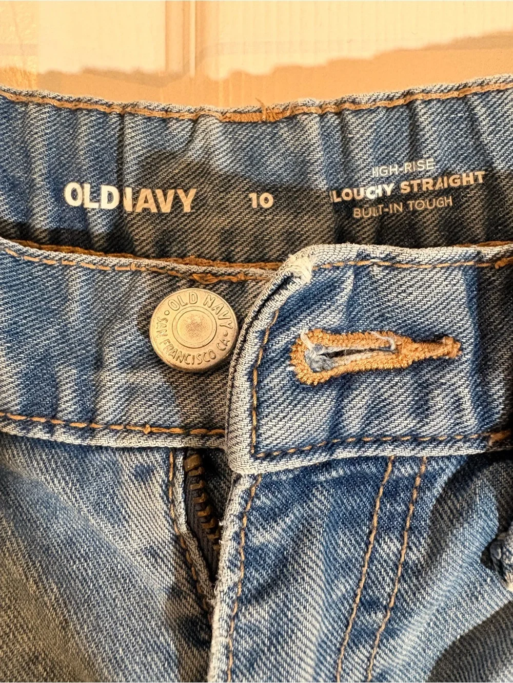 Old Navy Kids Light Blue, Medium Blue & Dark Blue Denim Trio